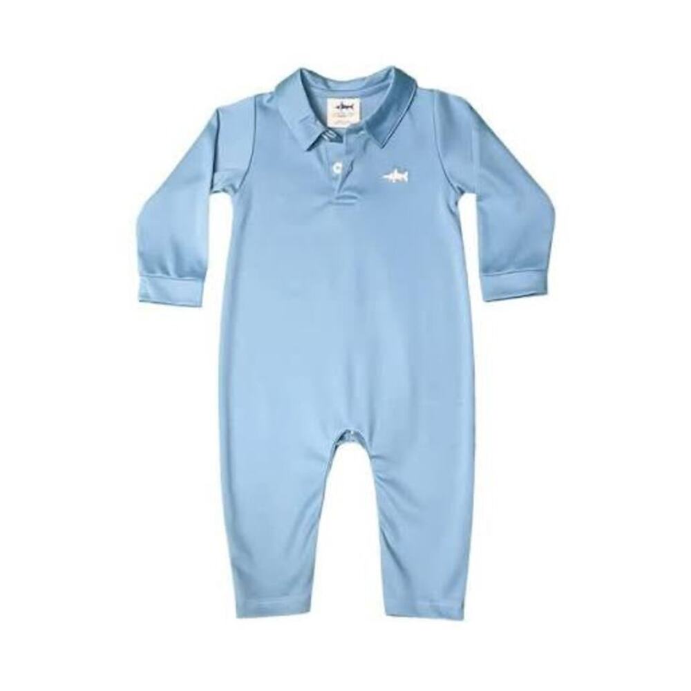 Saltwater Boys Pima Polo Romper Size 6 Months